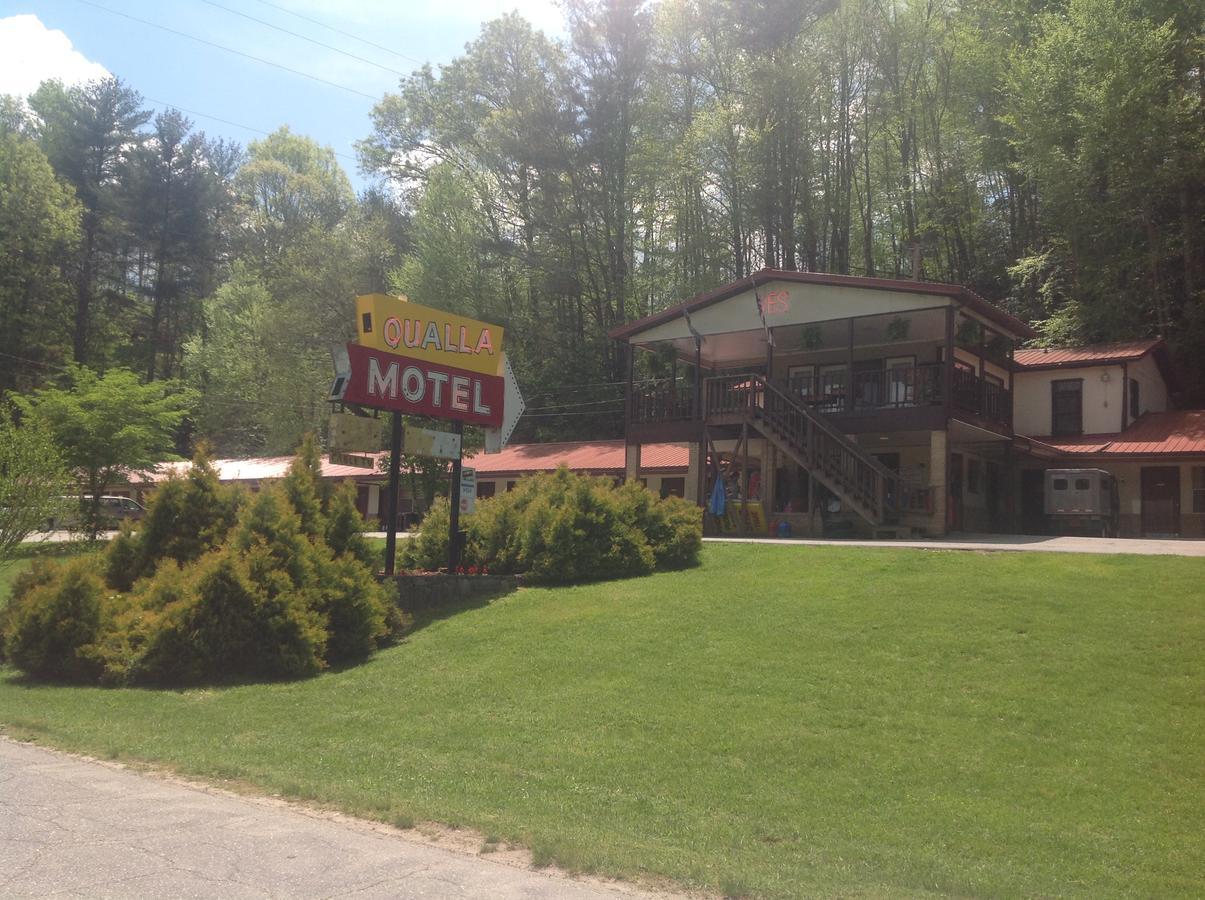 Qualla Cabins And Motel Cherokee Near Casino Whittier ภายนอก รูปภาพ